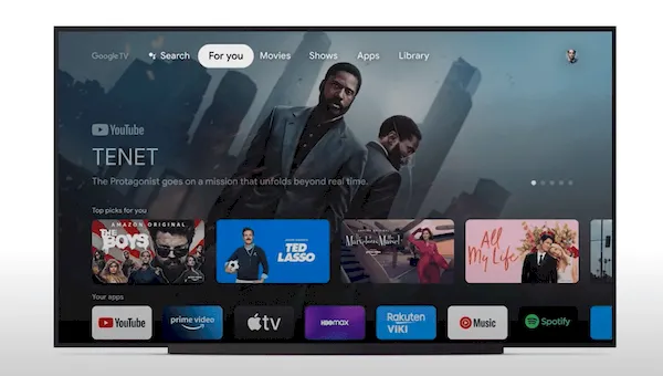 Android TV 12 já disponível, mas apenas para desenvolvedores