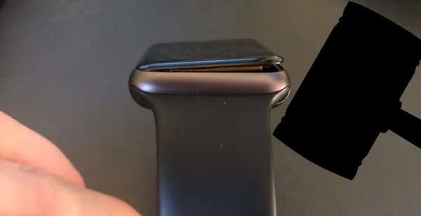 Apple foi processada por causa do inchaço na bateria do Apple Watch