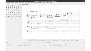 Como instalar o editor de tablaturas Power Tab Editor no Linux via Flatpak