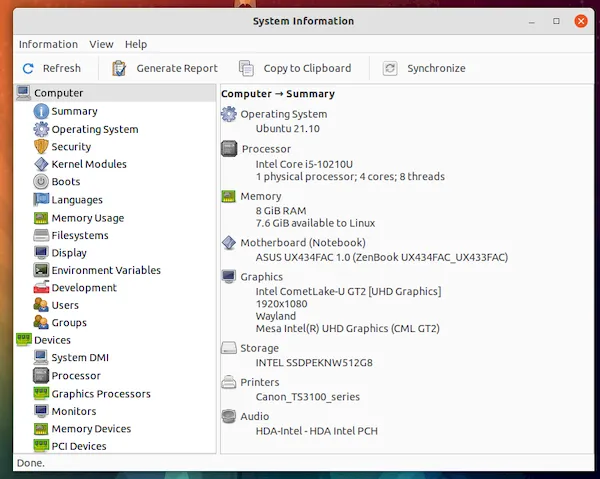 Como instalar o utilitário HardInfo no Ubuntu e derivados