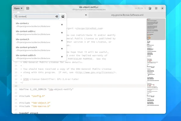 Editor de texto do GNOME está recebendo novos recursos e melhorias