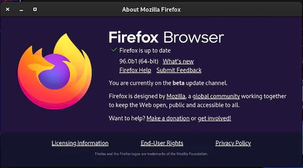 Firefox 96 entrou em beta com melhorias de desempenho e segurança