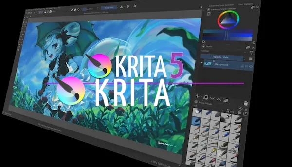 Krita 5.0 lançado com vários novos recursos e melhorias