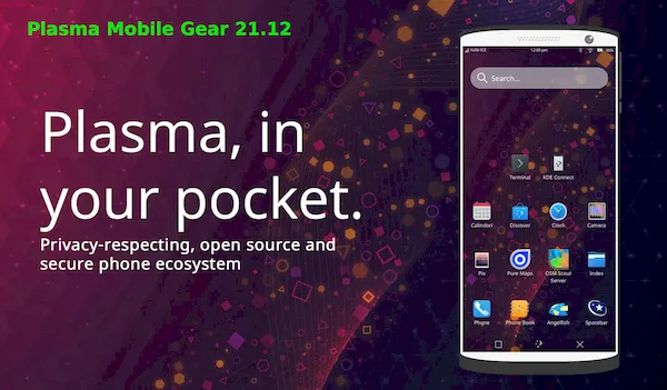Plasma Mobile Gear 21.12 lançado com melhor suporte a monitor externo