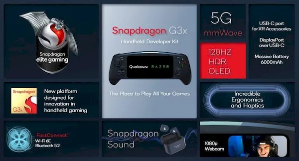 Qualcomm e Razer criaram um dev kit de console de jogos portátil