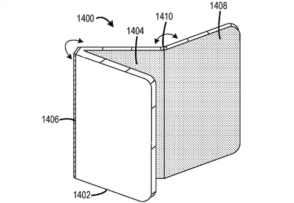 Patente sugere um possível Surface Phone tri-dobrável