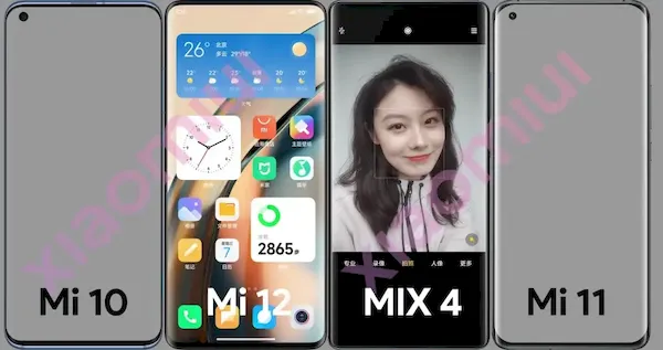 Xiaomi 12 Pro pode chegar com uma câmera frontal embaixo da tela