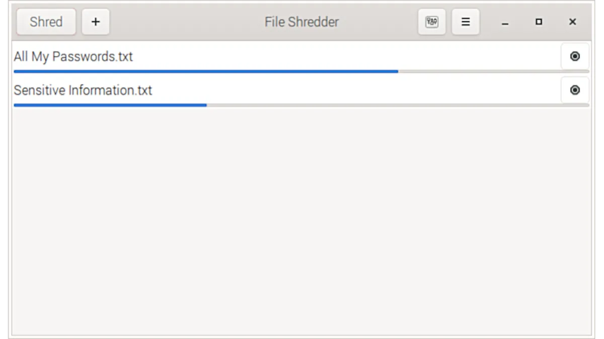 Como instalar o apagador de arquivos File Shredder no Linux via Flatpak