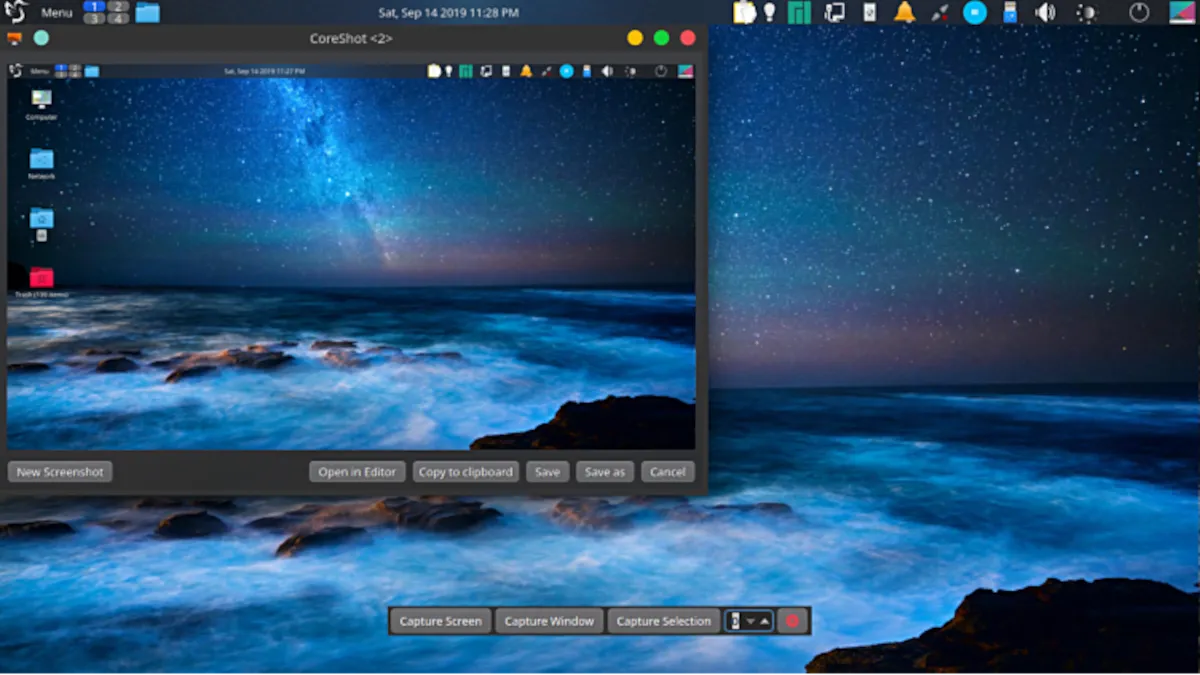 Como instalar o app de captura de tela CoreShot no Linux via Flatpak