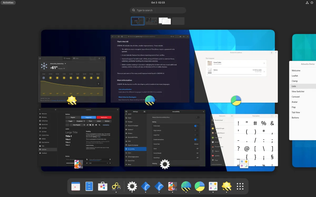 GNOME 42 alpha já está disponível para testes públicos