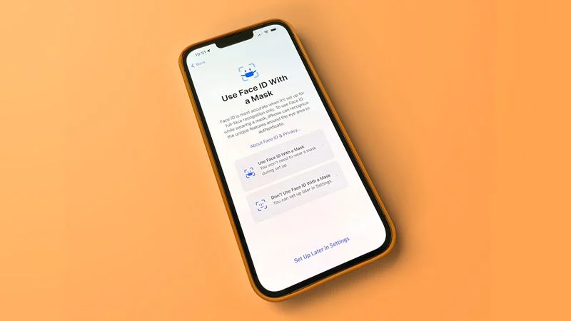 iOS 15.4 permitirá usar o Face ID com uma máscara