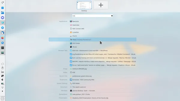 KDE Plasma 5.24 Beta lançado com suporte a impressão digital, e mais