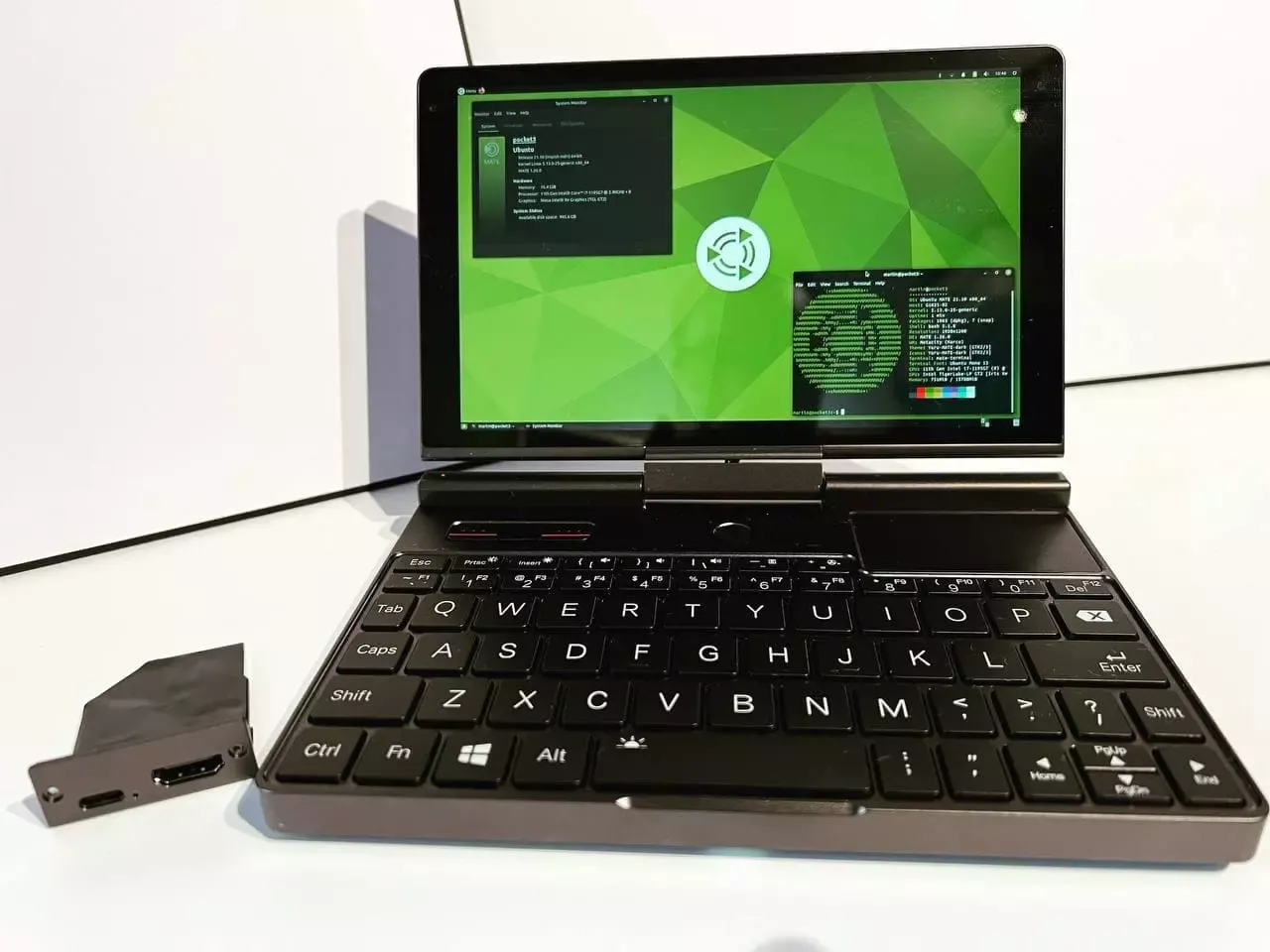 Lançado o Ubuntu MATE 21.10 para o mini PC GPD Pocket 3