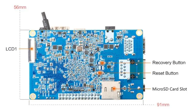 Orange Pi 4 LTS com RK3999 chegará em fevereiro por 55 dólares ou mais