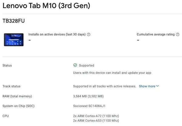 Próximo Lenovo Tab M10 terá uma tela FHD e processador inesperado