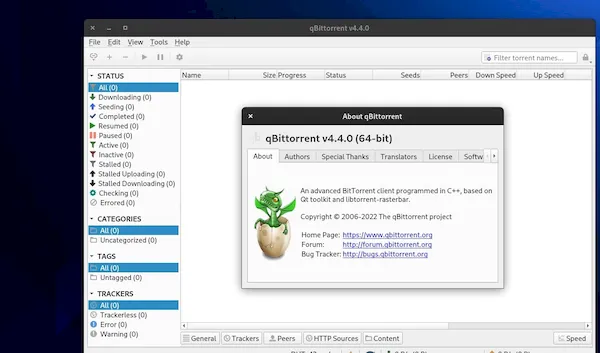 qBittorrent 4.4 lançado com uma infinidade de novos recursos e melhorias