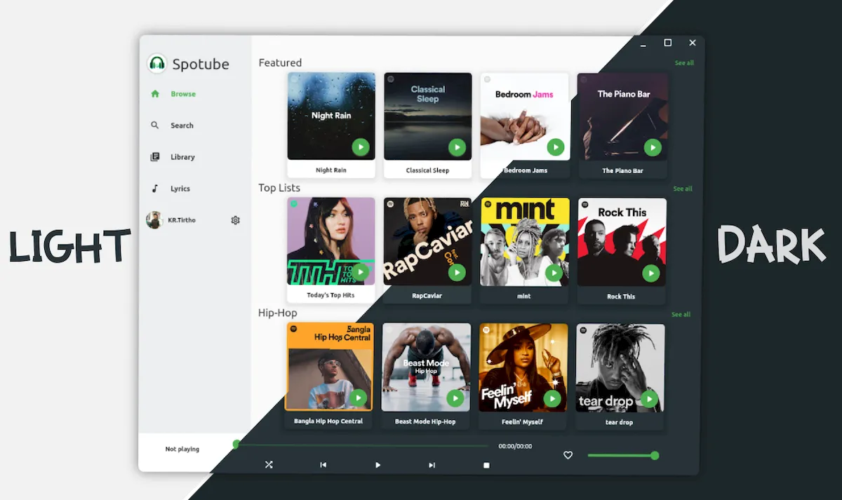 Como instalar o cliente Spotify Spotube no Linux