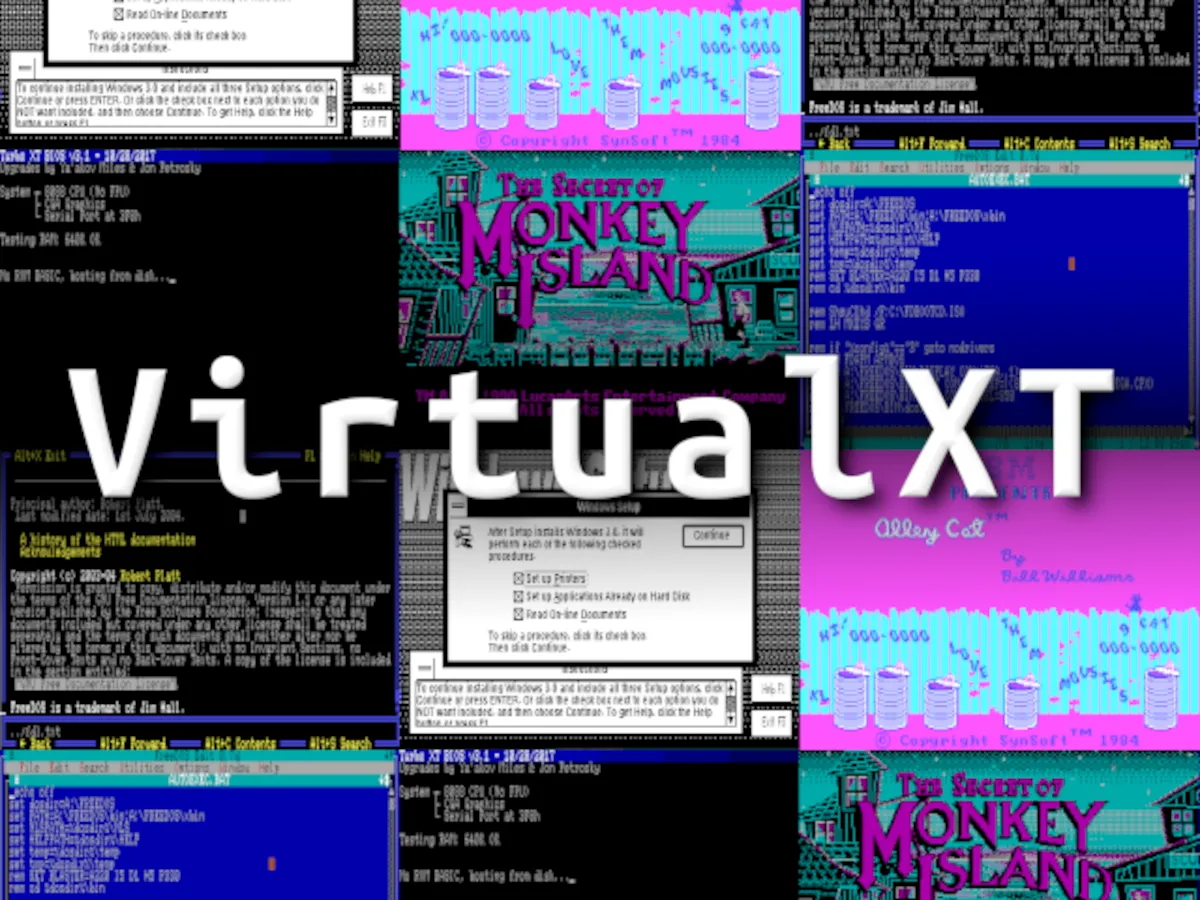 Como instalar o emulador de XT VirtualXT no Linux via Flatpak