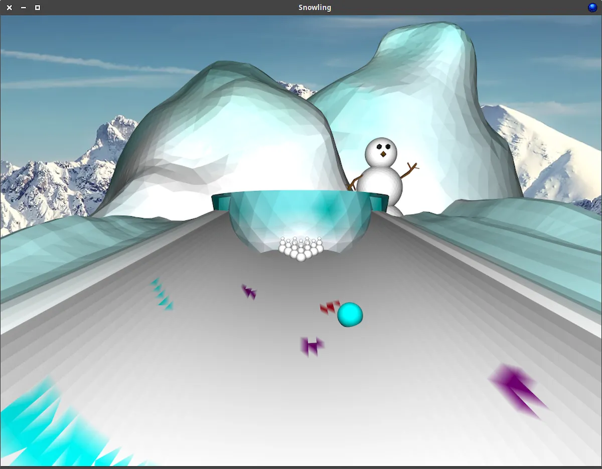 Como instalar o jogo Snowling no Linux via Snap