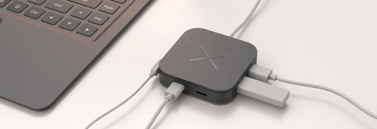 Craob X, um laptop sem portas com carregador sem fio