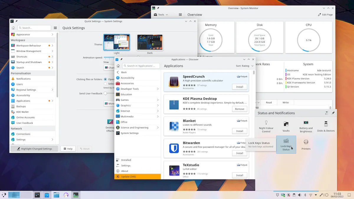 KDE Plasma 5.24.2 LTS lançado com mais correções para Plasma Wayland