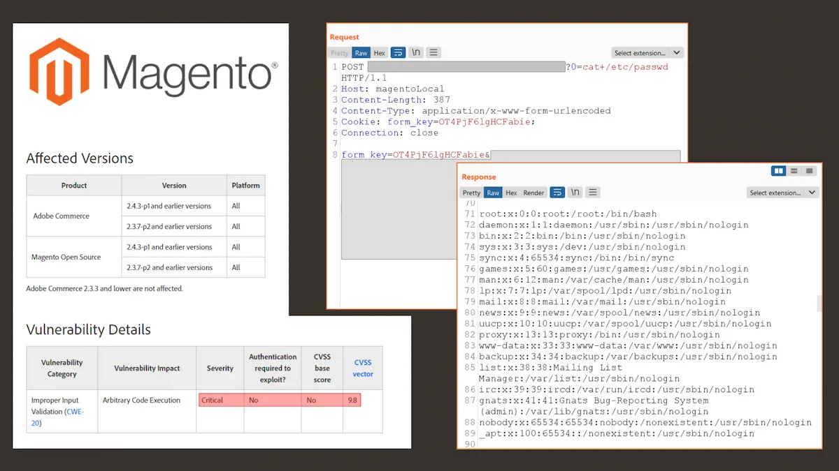 Pesquisadores criaram um exploit confiável para o bug crítico do Magento