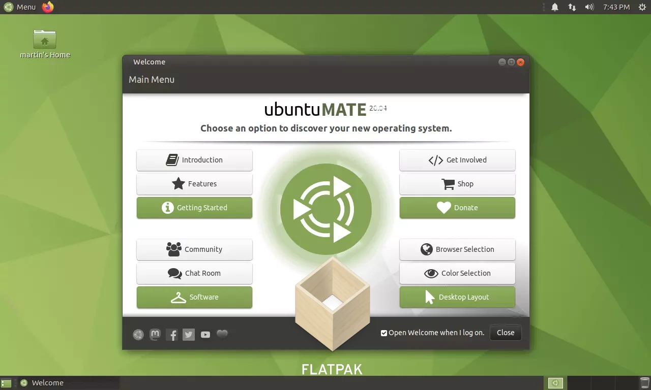 Ubuntu MATE 22.04 terá suporte ao Flatpak por padrão