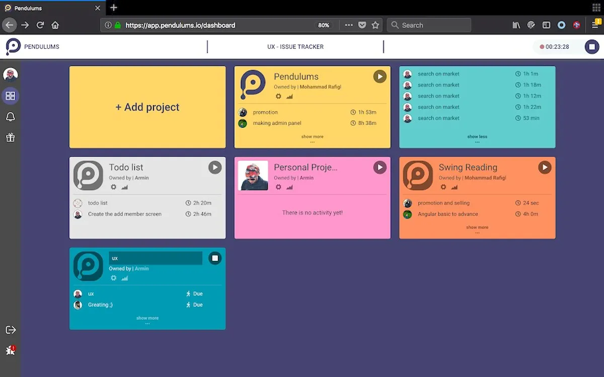 Como instalar o gerenciador de tempo Pendulums no Linux