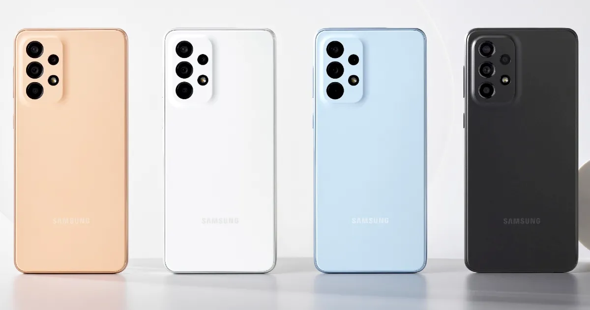 Compare as especificações do Samsung Galaxy A33 5G e Galaxy A53 5G
