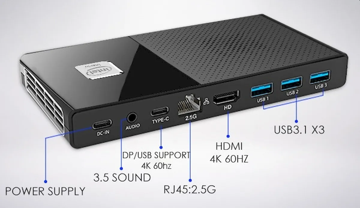 DingDian S3, um PC de bolso com Pentium N6000 e 16GB de RAM