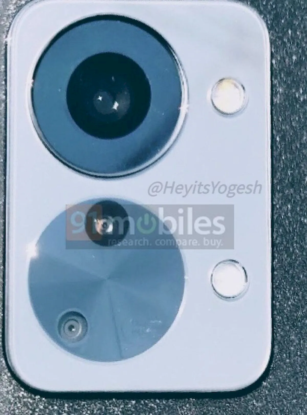 Nova imagem mostra a configuração da câmera OnePlus Nord 2T