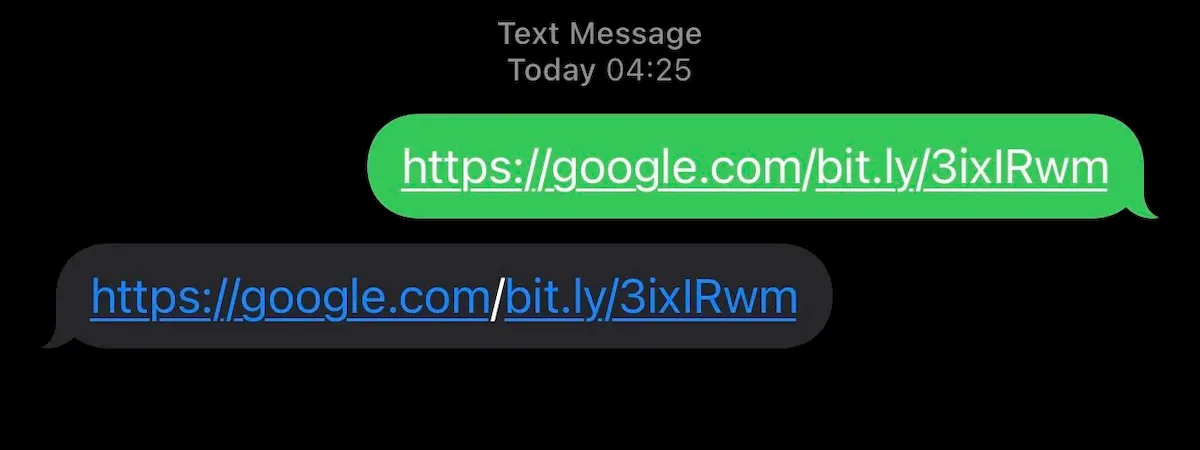 Phishing do WhatsApp, iMessage, Signal usa renderização de URL