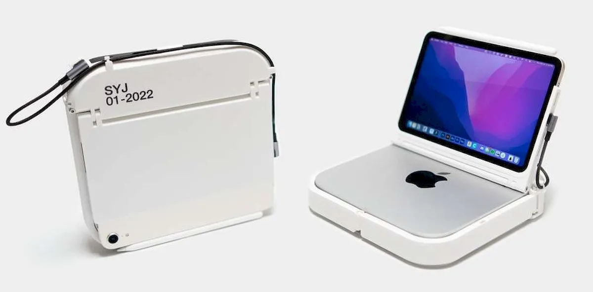 YouTuber montou um Laptop DIY juntando um Mac mini e um iPad mini YouTuber montou um Laptop DIY juntando um Mac mini e um iPad mini