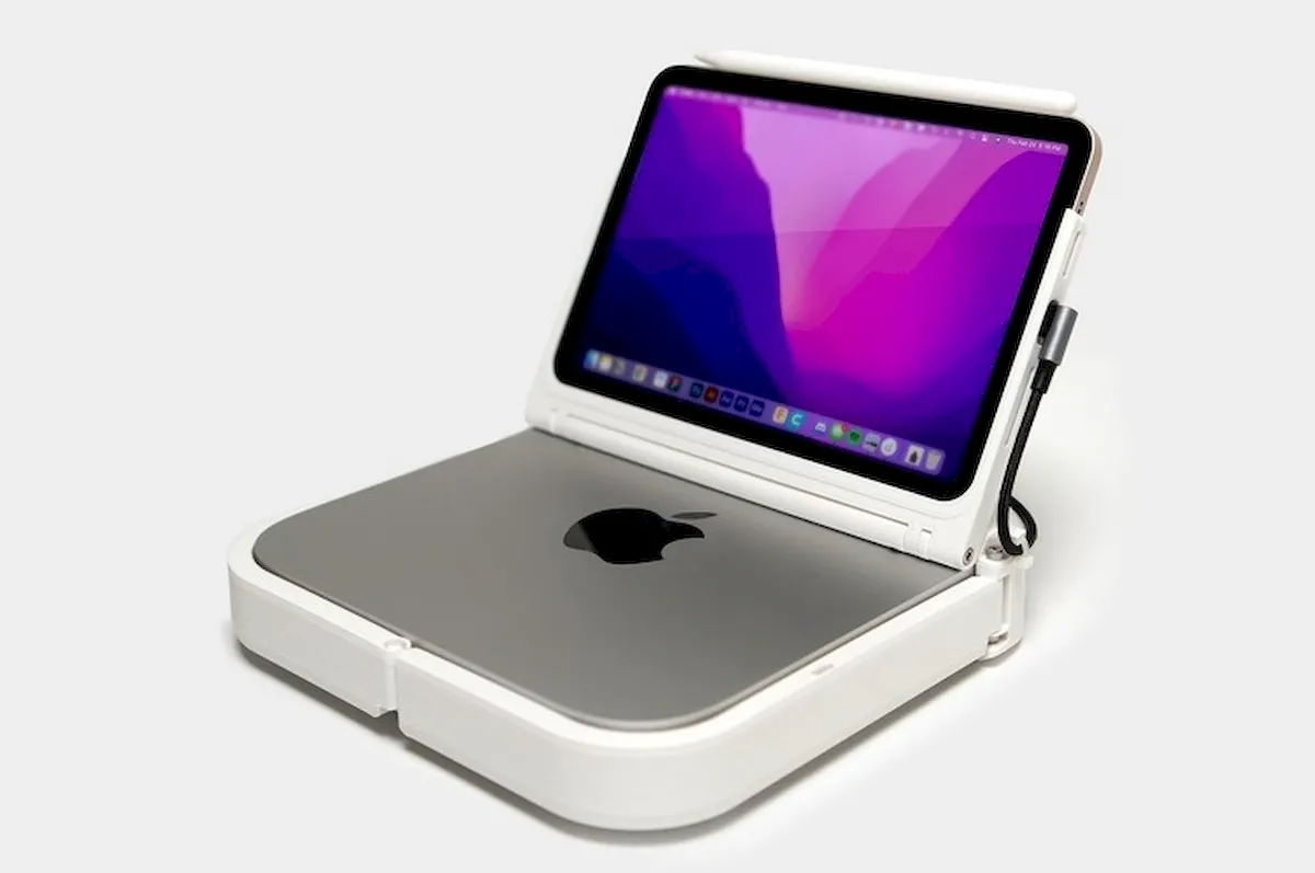 YouTuber montou um Laptop DIY juntando um Mac mini e um iPad mini YouTuber montou um Laptop DIY juntando um Mac mini e um iPad mini