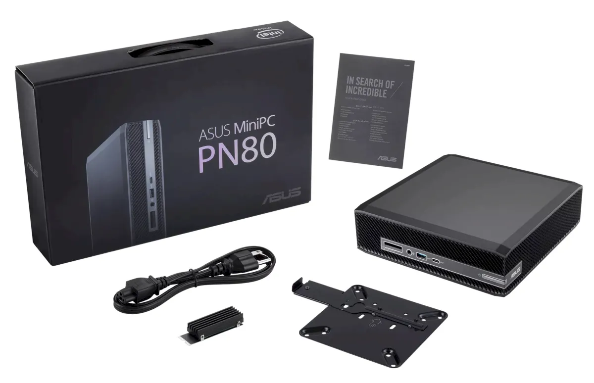 Asus PN80, um PC desktop compacto com Intel Core i7-11700B octa-core