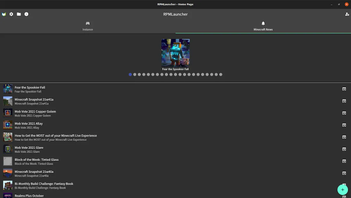 Como instalar o lançador de Minecraft RPMLauncher no Linux via AppImage