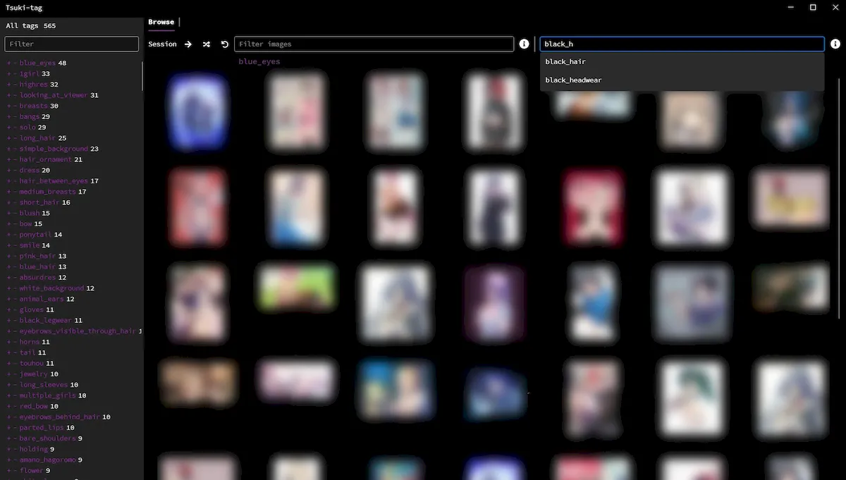 Como instalar o navegador de imagens Tsuki-tag no Linux via Flatpak