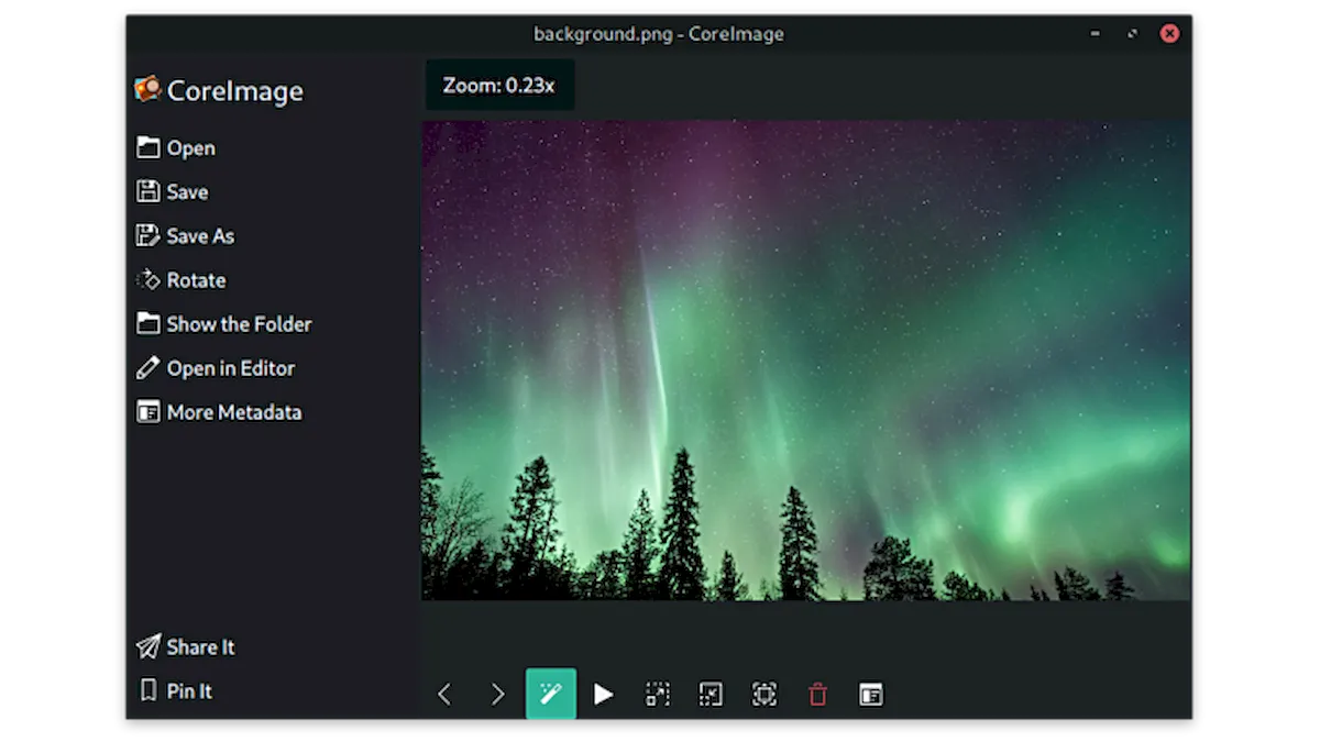 Como instalar o visualizador de imagens CoreImage no Linux via Flatpak