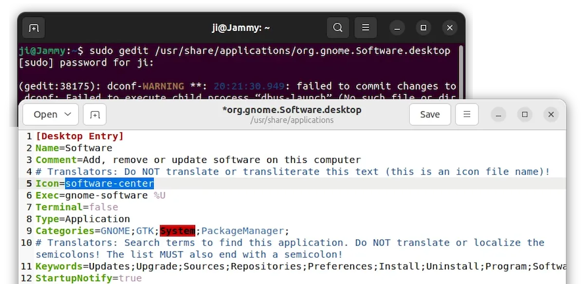Como substituir o Software Ubuntu pelo Software Gnome no Ubuntu 22.04