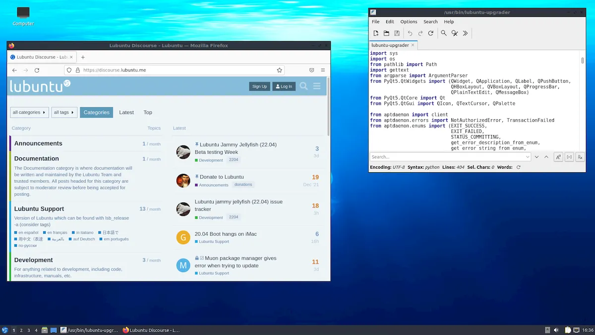 Confira as novidades do Lubuntu 22.04 LTS Confira as novidades do Lubuntu 22.04 LTS