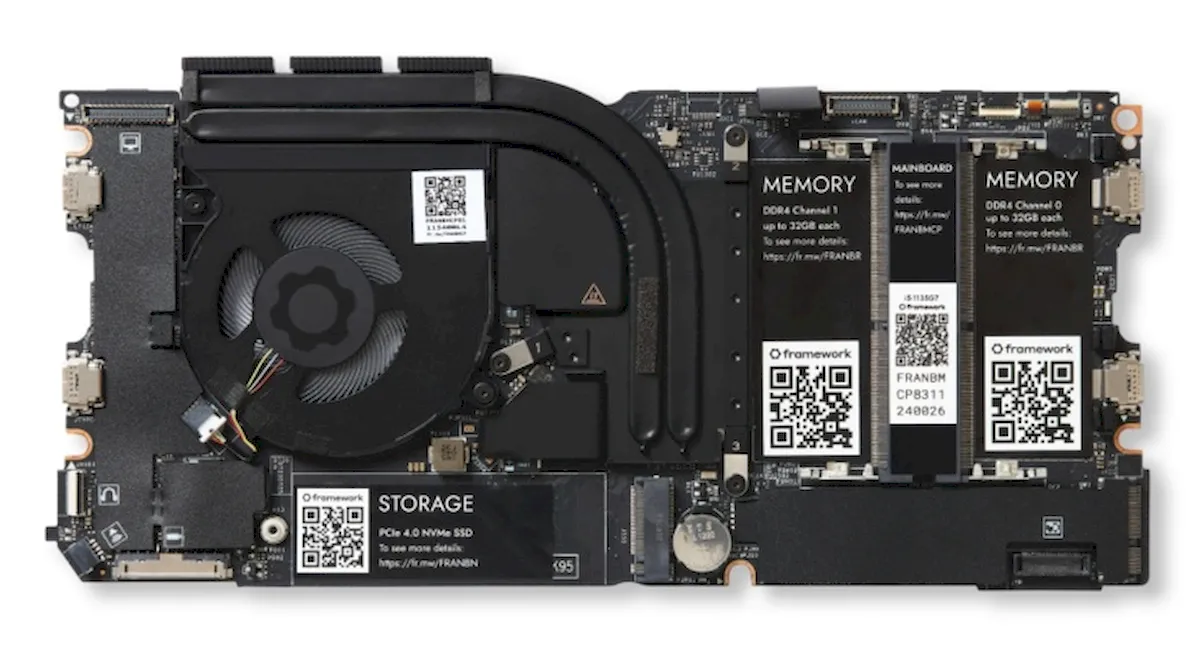 Já é possível comprar apenas a placa-mãe do Framework Laptop Já é possível comprar apenas a placa-mãe do Framework Laptop