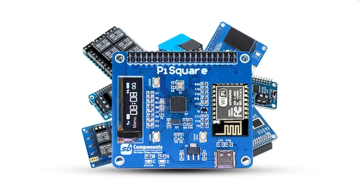 PiSquare permite conectar vários HATs a um Raspberry Pi via wireless PiSquare permite conectar vários HATs a um Raspberry Pi via wireless