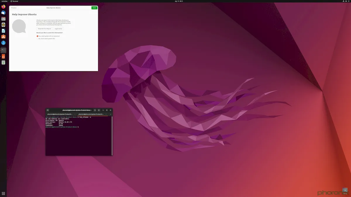Ubuntu 22.04 LTS Release Candidate lançado