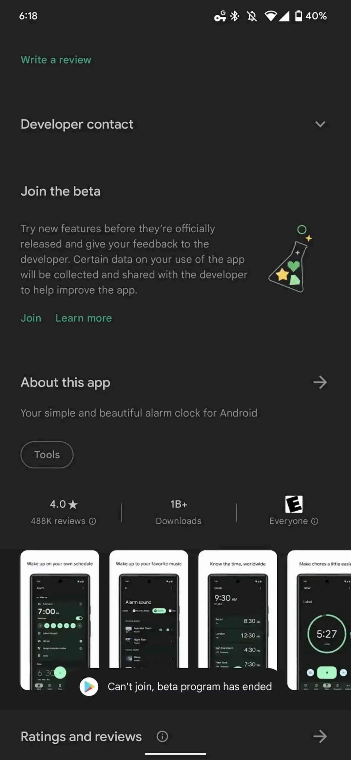 Bloqueadas novas inscrições no programa beta para vários apps Google 3 Bloqueadas novas inscrições no programa beta para vários apps Google