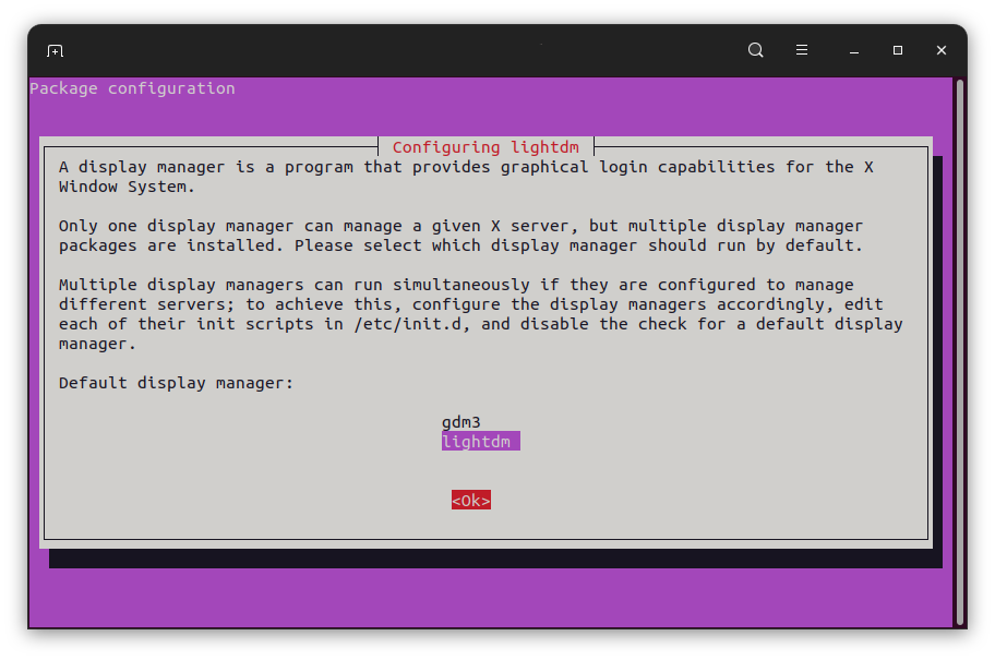 Como instalar o Display Manager LightDM no Ubuntu e derivados