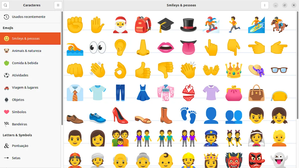 GNOME melhorará seu suporte a emojis no Characters, e mais