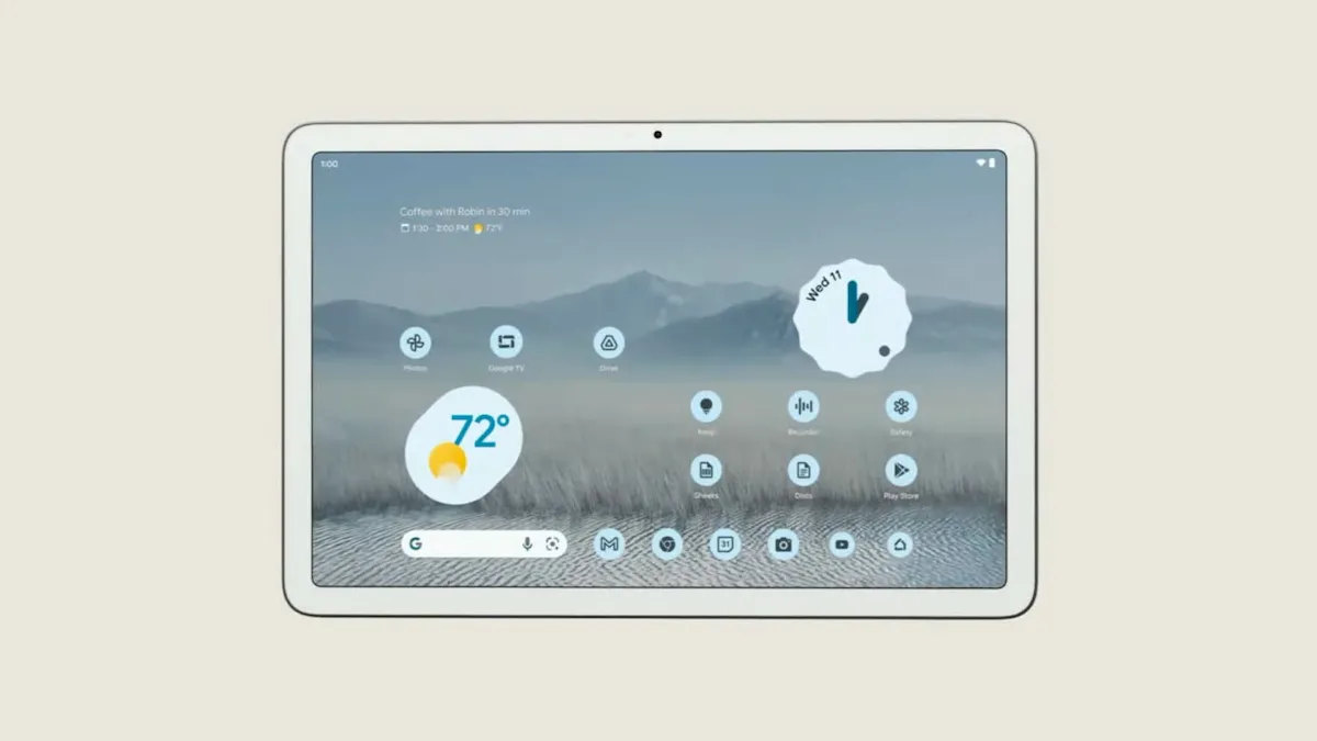 Google Pixel Tablet irá suportar Stylus