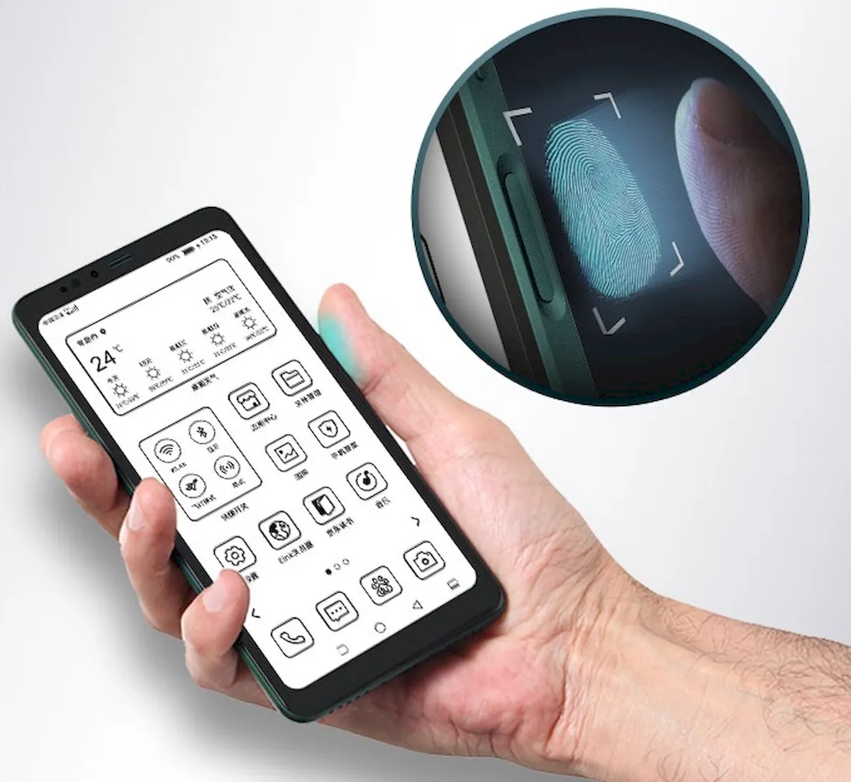 Hisense A9, um smartphone Android com um tela E Ink e Snapdragon 662