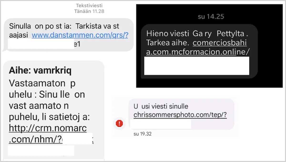 Novas campanhas de SMS do Malware FluBot tem como alvo a Finlândia