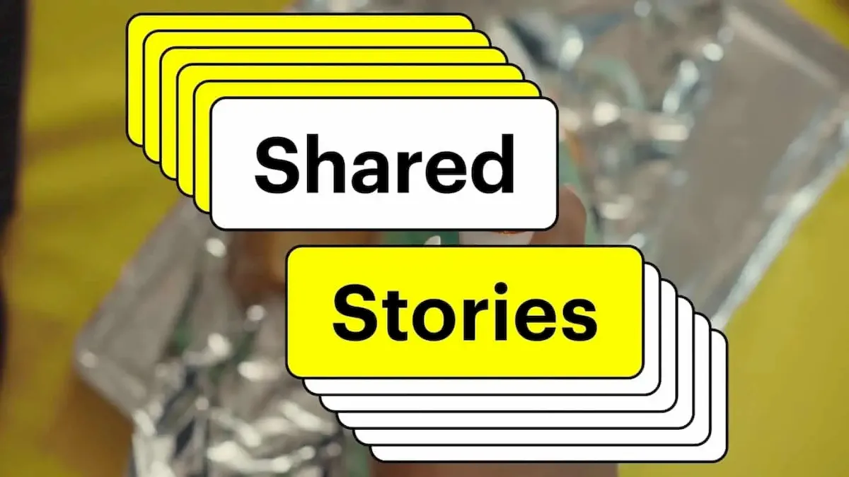 Snapchat lançou o recurso chamado histórias compartilhadas